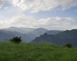 Einfach himmlisch - oberhalb der Debed-Schlucht!