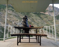 Morgens, 5:15 Uhr - wir liegen wieder auf der "Lauer".