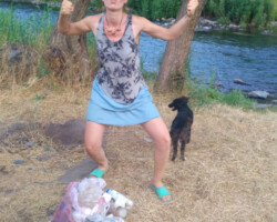 Clean up your planet! ... auch gerade dann, wenn der Müll nicht von dir selbst stammt :-P